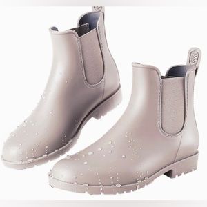 A New Day Rubber Ankle Rain Boots.